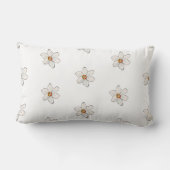 春水仙の花模様 ランバークッション (裏面)