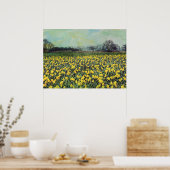 春水仙フィールド ポスター (キッチン)