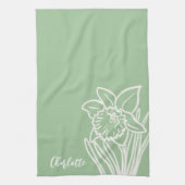 春水仙 キッチンタオル (縦)