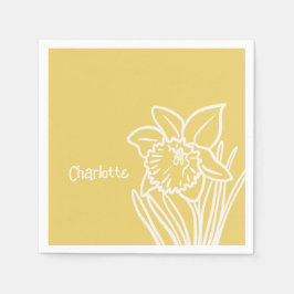 春水仙 スタンダードカクテルナプキン