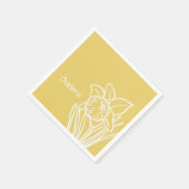 春水仙 スタンダードカクテルナプキン (角)