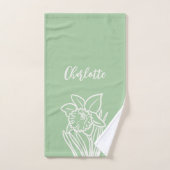 春水仙 バスタオルセット (ハンドタオル)