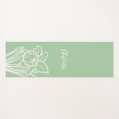 春水仙 ヨガマット (正面(横))