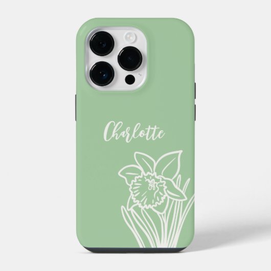 春水仙 iPhoneケース (裏面)