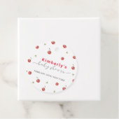 春水彩さくらんぼスイートベビーシャワー フェイバータグ (インサイチュ)