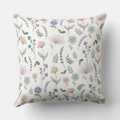 春水彩ドードルフラワー クッション (裏面)