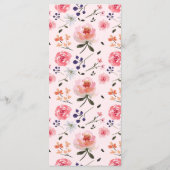 春水彩フラワーマザーズデイメニュー メニュー (裏面)