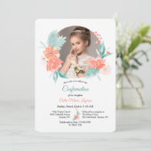 春水彩フレーム確認招待状 招待状 (スタンド正面)