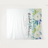 春水彩フローラブライダルシャワーフォトブース  タペストリー (正面(横))