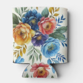 春水彩フローラプリント 缶クーラー (裏面)