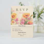 春水彩フローラ結婚ズ カード (スタンド正面)