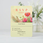 春水彩フローラ結婚ズ カード (スタンド正面)