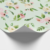 春水彩フローラ結婚包装紙 ラッピングペーパー (角)