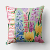 春水彩メドウ花 クッション (裏面)