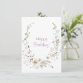 春水彩ワイルドフラワーハッピーバースデー (スタンド正面)