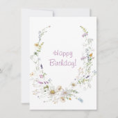 春水彩ワイルドフラワーハッピーバースデー (正面)