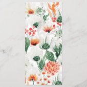 春水彩ワイルドフラワー結婚ズ メニュー (裏面)