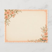 春水彩子羊の手紙を持って –  ポストカード (裏面)