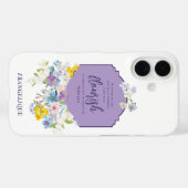 春水彩花バイブルパーソナライズされた詩 Case-Mate iPhoneケース (裏面 (横))