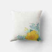 春水彩花枕 クッション (裏面)