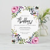 春水彩花結婚式招待状 招待状 (スタンド正面)