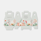 春水彩野草結婚式の引き出物箱 フェイバーボックス (折り畳みなし)