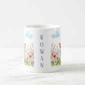 春水色ピグ – Kid Mag コーヒーマグカップ (中央)