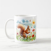 春水色リスカスタマイズル –  Kid Mag コーヒーマグカップ (左)