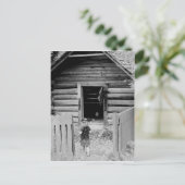 春洗浄の準備 ポストカード (スタンド正面)