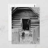 春洗浄の準備 ポストカード (正面/裏面)