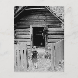 春洗浄の準備 ポストカード