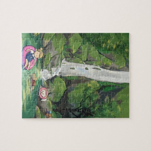 春浴 ジグソーパズル (横)