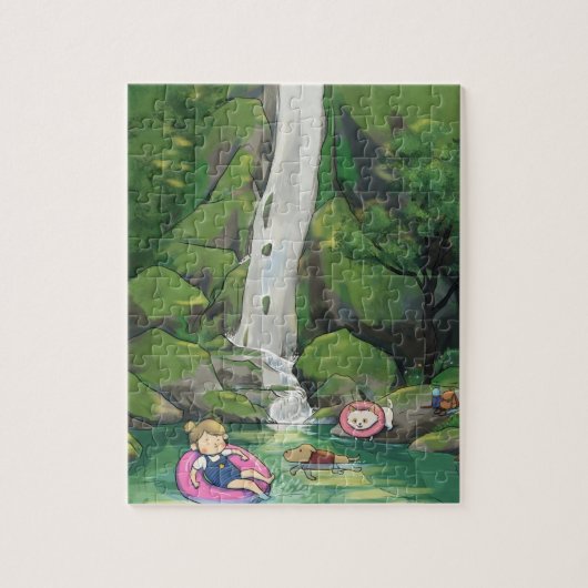 春浴 ジグソーパズル (縦)