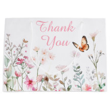 春深いピンクバタフライフローラベビーシャワー