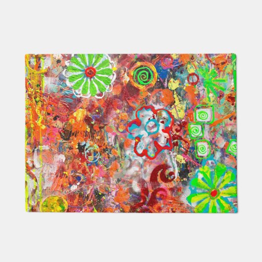 春熱量 ドアマット (正面)