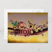 春爆発はがき ポストカード (正面/裏面)