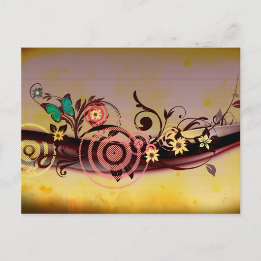 春爆発はがき ポストカード (正面)