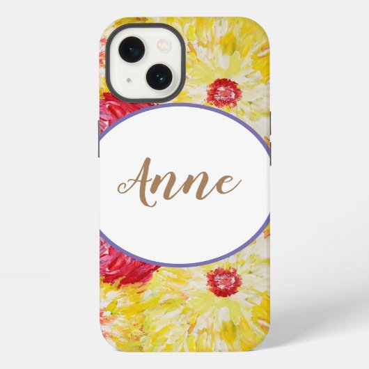春爆発 iPhoneケース (裏面)