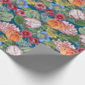 春牡丹チューリップフラワーズガーデン ラッピングペーパー (角)