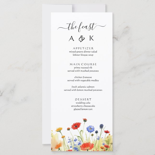 春牧草地ワイルドフラワー (正面)