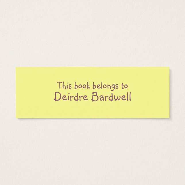 春物・黄色い花 (裏面)