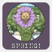 春獣 スクエアシール (正面)