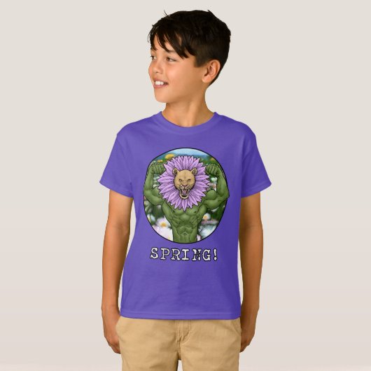 春獣 Tシャツ (正面フル)
