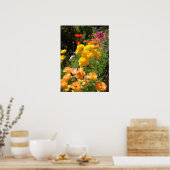 春球根コテージガーデンフローラ花ポスター ポスター (キッチン)