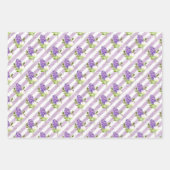 春用ライラックの開花 ラッピングペーパーシート (正面3)
