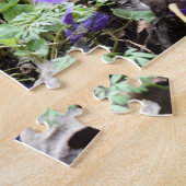 春目覚め、森の花、3月のバイオリン ジグソーパズル (側面)