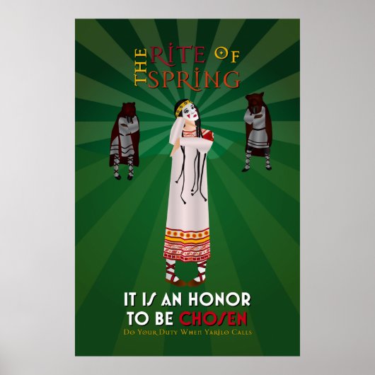 春祭異教のプロパガンダポスター ポスター (正面)