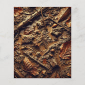 春秋ぬかるみ離れのスクラップブック紙 (裏面)