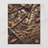 春秋ぬかるみ離れのスクラップブック紙 (正面)