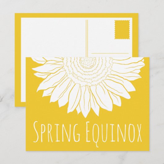 春秋分 ポストカード (正面/裏面)